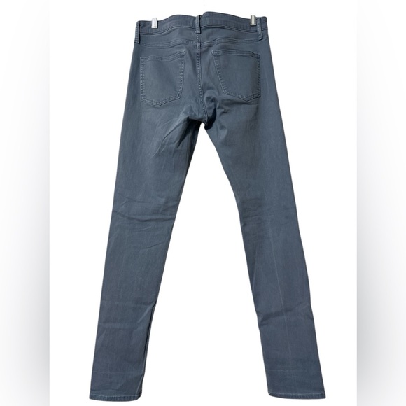 Uniqlo Jeans Mens Size 31x34 Blue /Grayish  Denim Selvedge Light Wash Pants - Picture 2 of 7